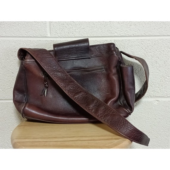 American Angel Purse Handbag Columbian Leather Br… - image 7