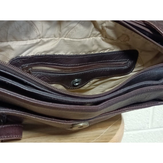American Angel Purse Handbag Columbian Leather Br… - image 4