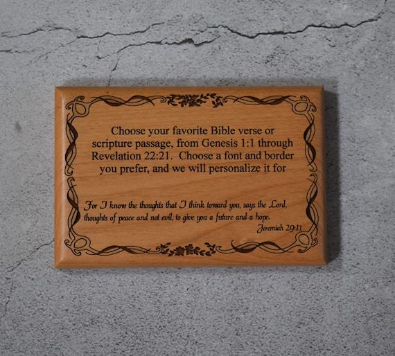 Customize Bible scripture-s Hebraic Christian Jewish