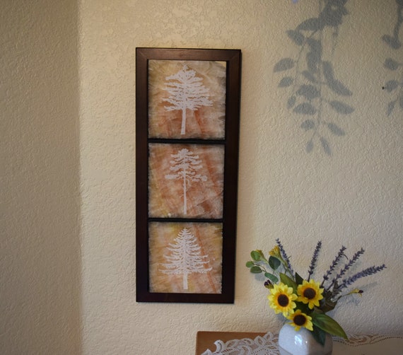 Colorado Pines on Golden Onyx