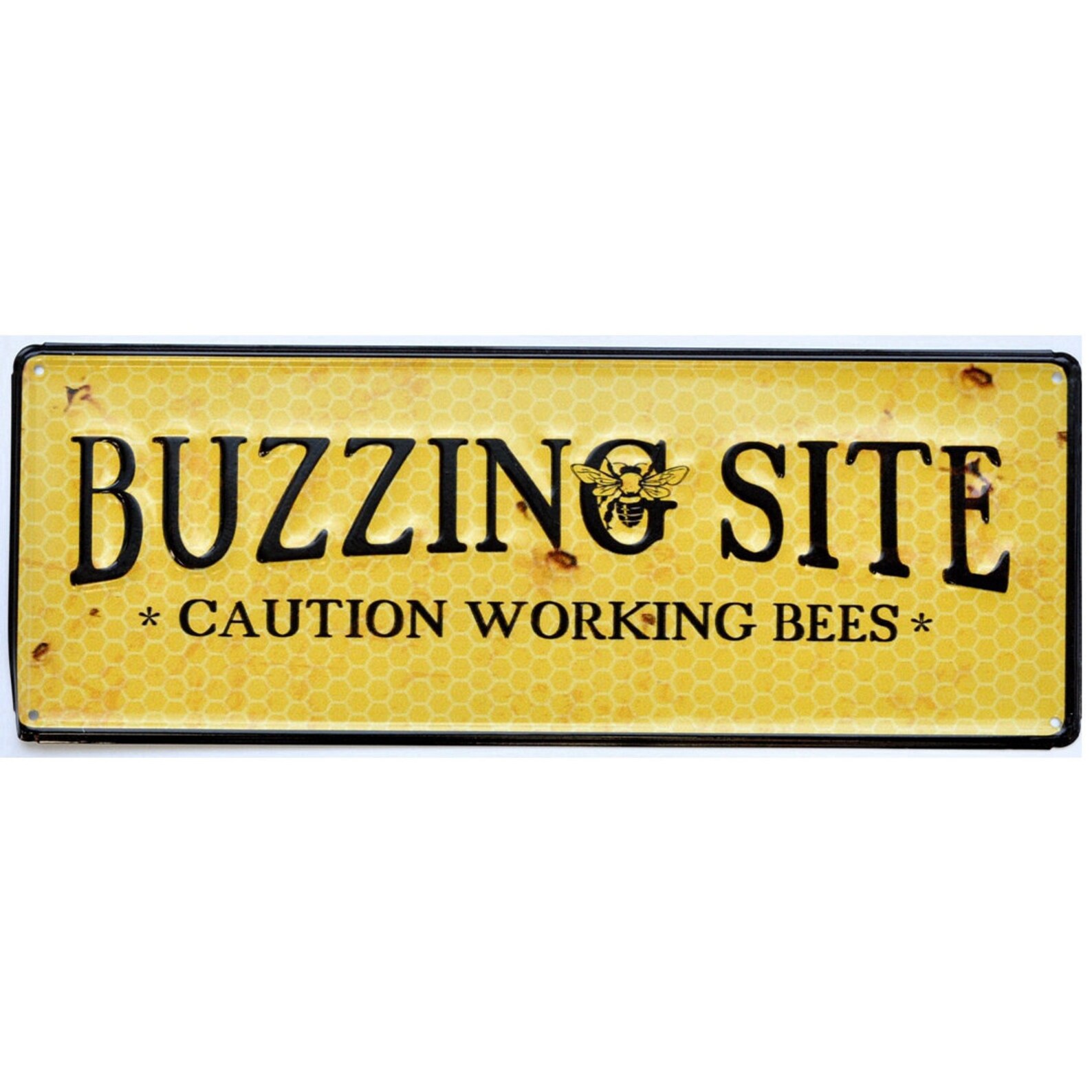 Custom Buzzing Site 3D Metal Sign Etsy
