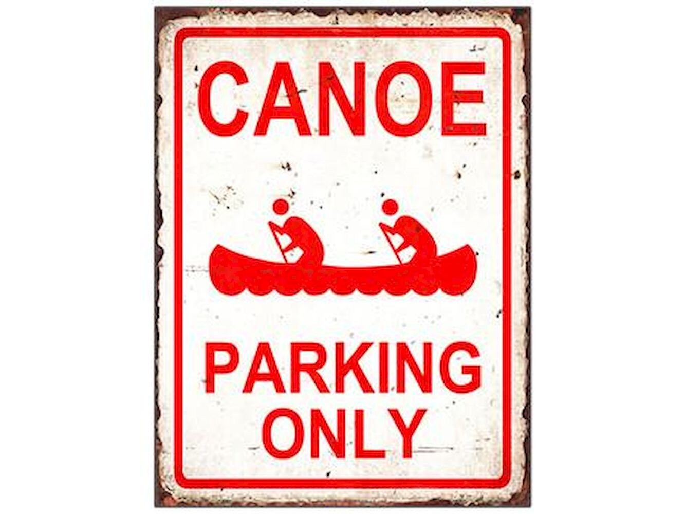 Custom canoe Parking Wooden Sign Etsy