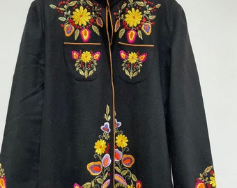 Vintage Mexican Embroidered Jacket
