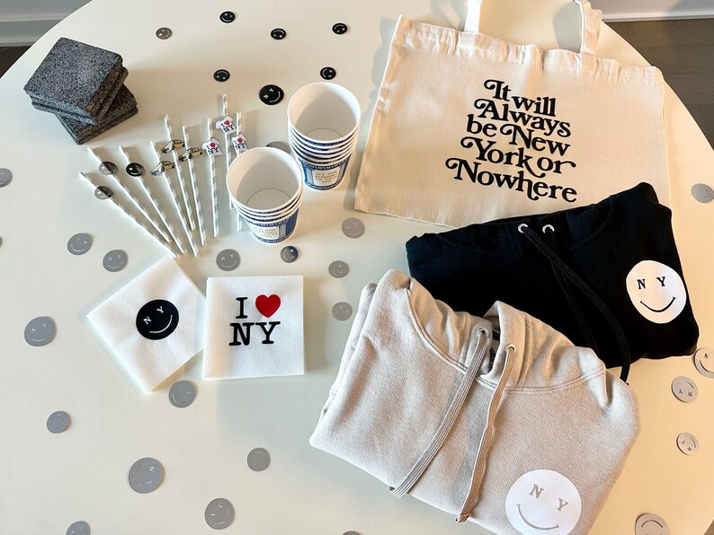 New York City Party Decorations NYC Straws Party Supplies Etsy