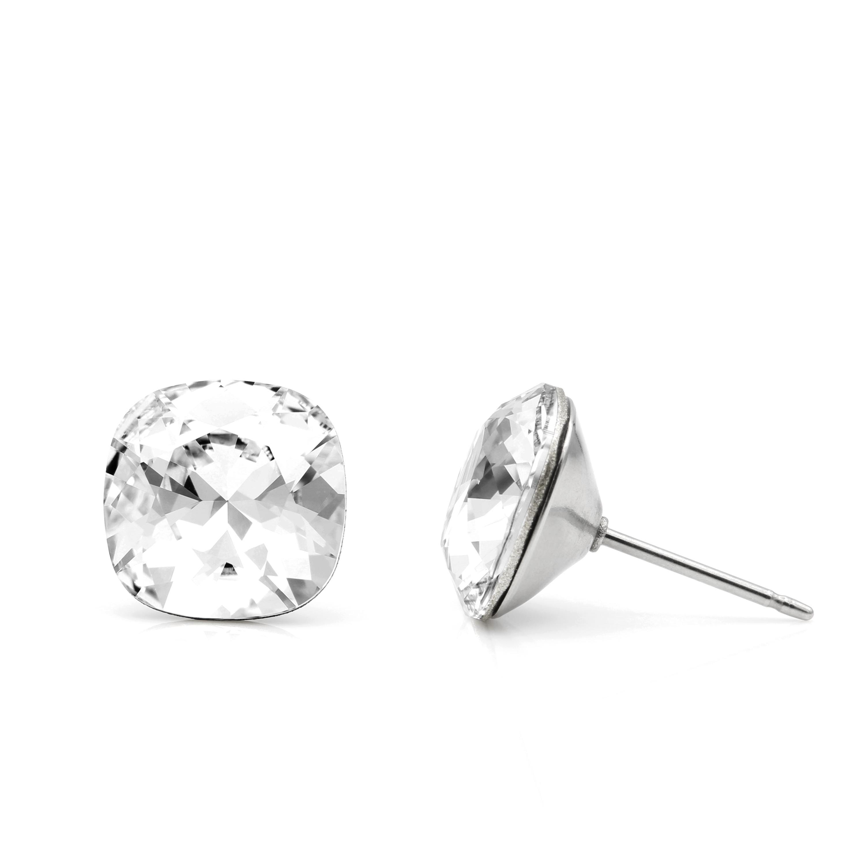Orecchini Pendenti Donna In Argento Con Cristalli | Design A Piuma, 50 Mm, Leggeri E Eleganti - 5