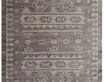 Beige Woven Rug Etsy