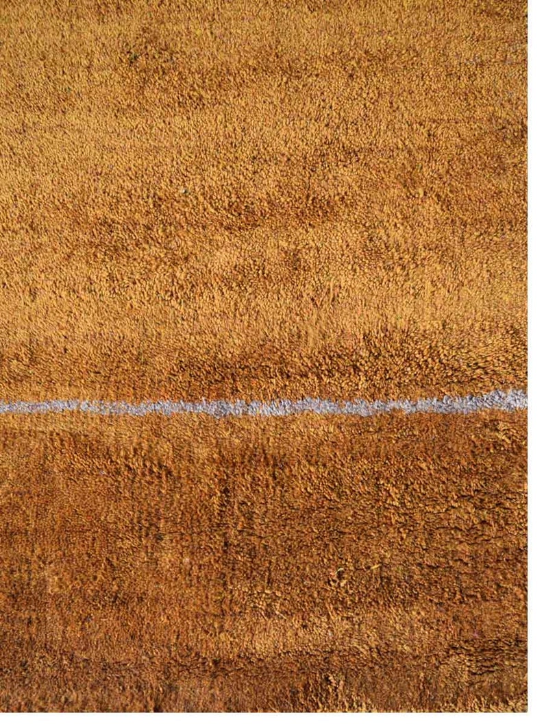 Hand Knotted Gabbeh Silk Mix Area Rugs Contemporary Gold Beige BBH Homes BBLSM1223