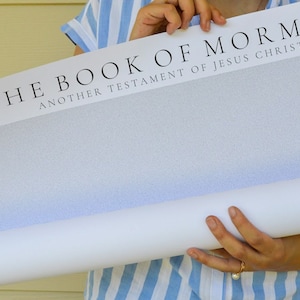 The Book of Mormon - Classic Book Poster Art