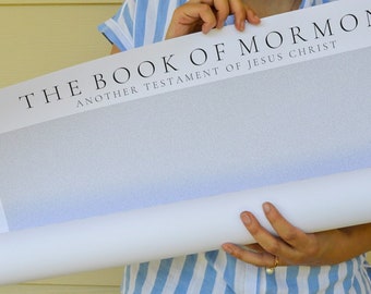 The Book of Mormon - Classic Book Poster Art