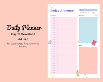 90 Day Challenge Tracker Template Printable/ Digital Download/ iPad ...