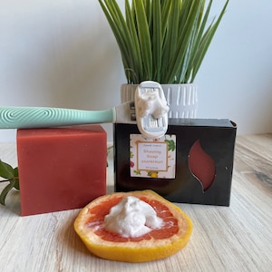 Shaving Soap| Shaving Soap for Men | Grapefruit Soap | Natural Shaving Soap | Wet Shave Soap