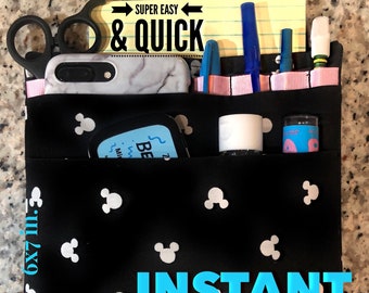 PDF Pattern! Print and Make NOW! Nurse pocket organizer