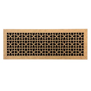 Architectural Vent Cover | 1/4" thick MDF | Customized Air Return or Register | Decorative Wall & Ceiling Grille