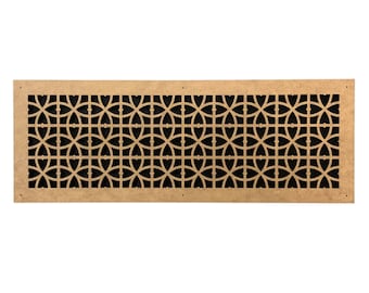 Architectural Vent Cover | 1/4" thick MDF | Customized Air Return or Register | Decorative Wall & Ceiling Grille