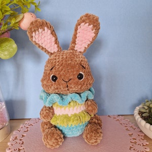 Crochet Bunny Pattern, Easter Bunny Pattern, Easter Bunny, Cute Bunny, Crochet Rabbit, Rabbit Patter, Amigurumi Bunny Pattern, English PDF