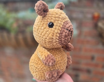 Amigurumi Cabybara Pattern, Dressup Capybara,Crochet Capybara, Capybara Pattern, Amigurumi Capybara plush, Capybara pattern, Crochet Pattern