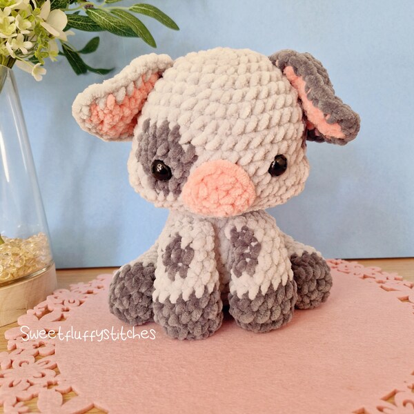 Amigurumi Pig Pattern, plush pattern, Stuffed Pig toy, Pig, Crochet Pig, Pig Plush, Amigurumi pig plush,  pig pattern, Stuffed pig pattern