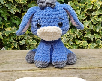 Amigurumi Ezel Patroon, Pluche patroon, Ezel speelgoed, Kerstmis, Gehaakte Ezel, Kerst patroon, Gehaakte Kerst Ezel