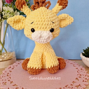 Amigurumi Giraffe Pattern, Plush pattern, Giraffe toy pattern, Crochet Giraffe pattern, Giraffe Plush Pattern, PDF Pattern, English Pattern