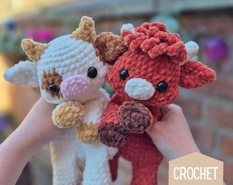 Amigurumi Cow Snuggler Pattern, Crochet cow snuggler, Cow Plush snuggler, Amigurumi cow plush,  Snuggler pattern, Cow Snuggler pattern