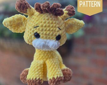Amigurumi Giraffe Pattern, Plush pattern, Giraffe toy pattern, Crochet Giraffe pattern, Giraffe Plush Pattern, PDF Pattern, English Pattern