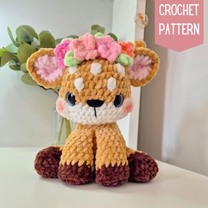 Amigurumi Fawn Pattern, Plush pattern, Fawn, Crochet Fawn, Deer, Amigurumi Fawn plush, Crochet Fawn Pattern, Deer Crochet, Amigurumi Deer