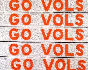 Vols Beaded Purse Strap, Gameday Bag Strap, Tennessee Rocky Top