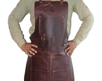 leather apron men woodworking apron blacksmith apron leather apron blacksmith for men apron chef customised apron personalized gift for him