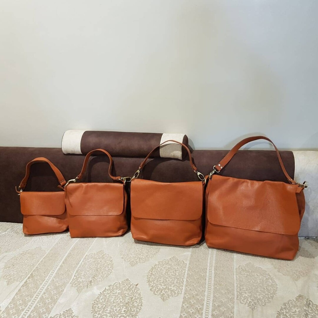 Leather Crossbody Bag, Short Strap to Your Crossbody Bag to Shoulder