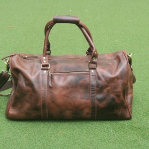 Monogrammed leather duffle bag men groomsmen gift, personalized duffle bag, travel bag, carry-on bag, gym bag, weekender bag, overnight bag