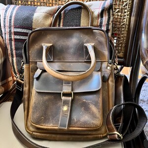 Borsa a tracolla in vera pelle, borsa da college alla moda, da uomo, casual, da scuola, per tablet e iPad, in saldo.