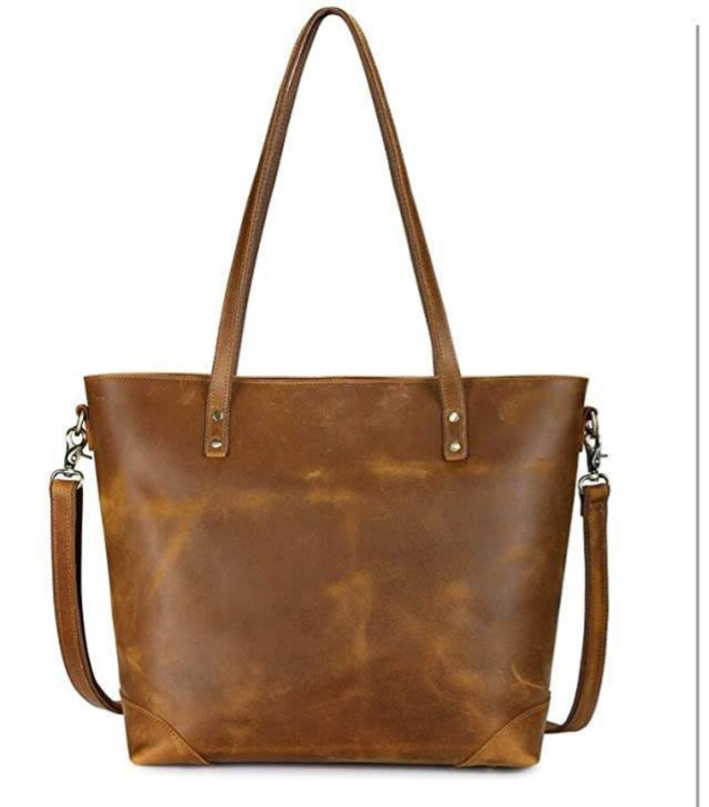 Leather Tote Bag for Women Large Leather Tote Bag Laptop Work Etsy
