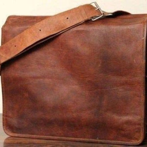 Laptop bags women men - Leather laptop bag 15 inch - Macbook Pro/Air 13 inch - Macbook Pro 16 inch - Office bags - Messenger - Briefcase