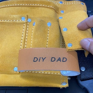 Cintura portautensili personalizzata con 11 tasche - cintura portautensili in pelle - regali per papà fai da te - regali per lui - compleanno - Natale - regali per la festa del papà - vendita online
