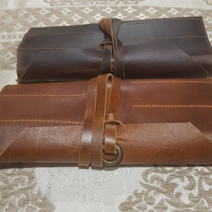 Small Leather Knife Bag, Personalized Chef Knife Case, Leather Knife Storage Bag, Knife Roll, Kitchen Accessories, Best Gift,culinary, tools