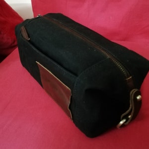 Personalisierte Dopp Kit: erweiterbare Herren Toilettentasche, monogrammiert Vatertagsgeschenk, Jahrestagsgeschenk für ihn, Trauzeugen Geschenk, Weihnachtsgeschenk