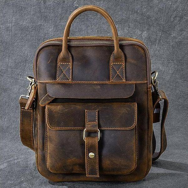 Mens Leather Satchel - Etsy