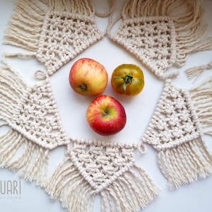 Handmade Macrame Banner Garland, Eco-friendly