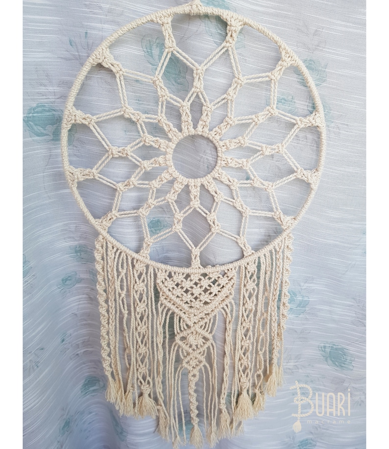 Macrame Dreamcatcher Wall Hanging - Etsy