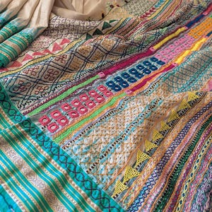 Lambani Handwork Vidarbha Pure Tussar Silk Saree
