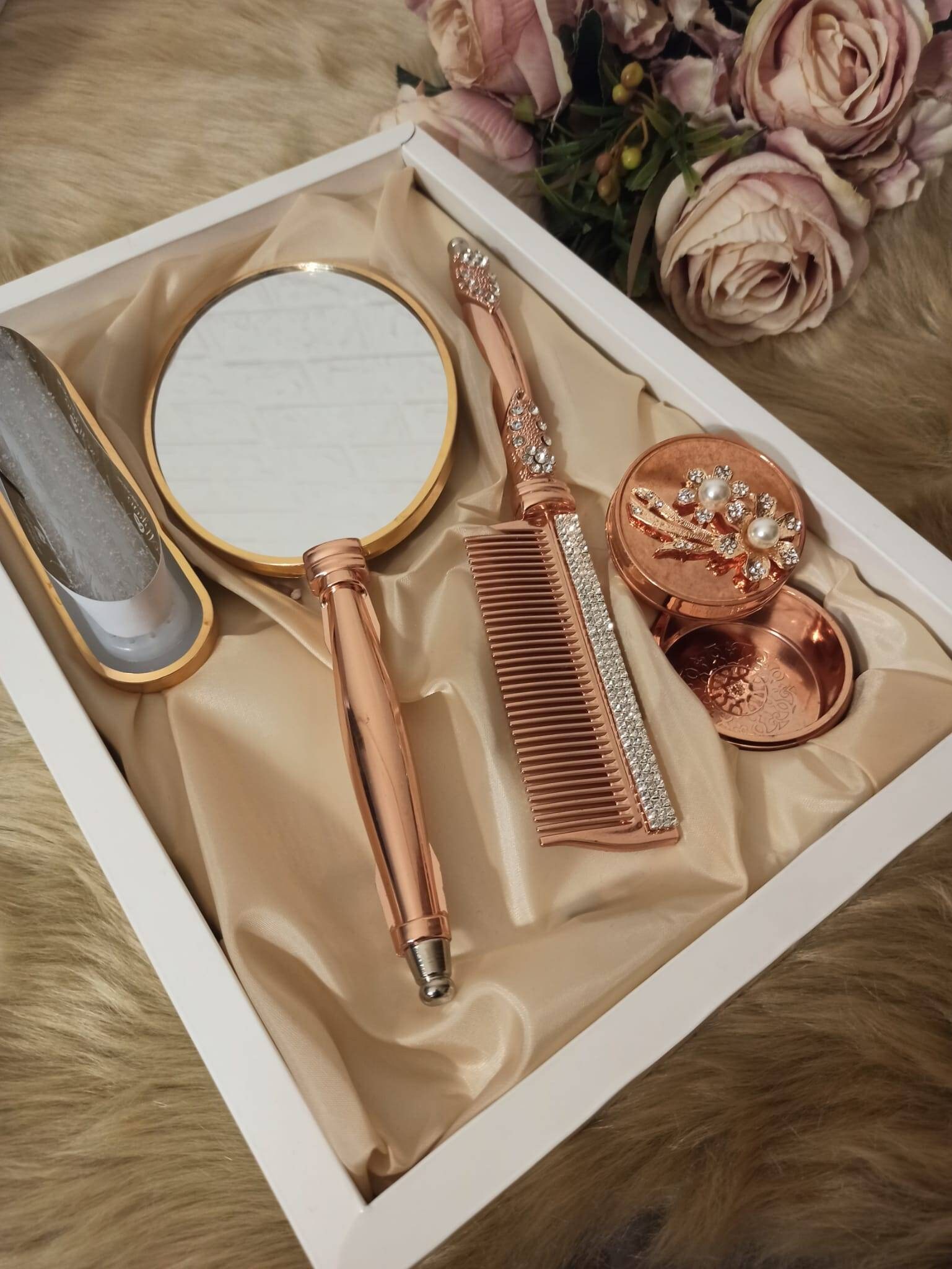 Personalized Brush and Mirror Set Mirror and Comb Set Brush Etsy
