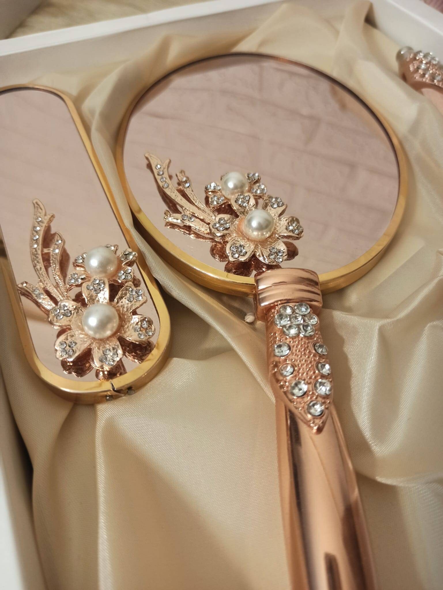 Personalized Brush and Mirror Set Mirror and Comb Set Brush Etsy