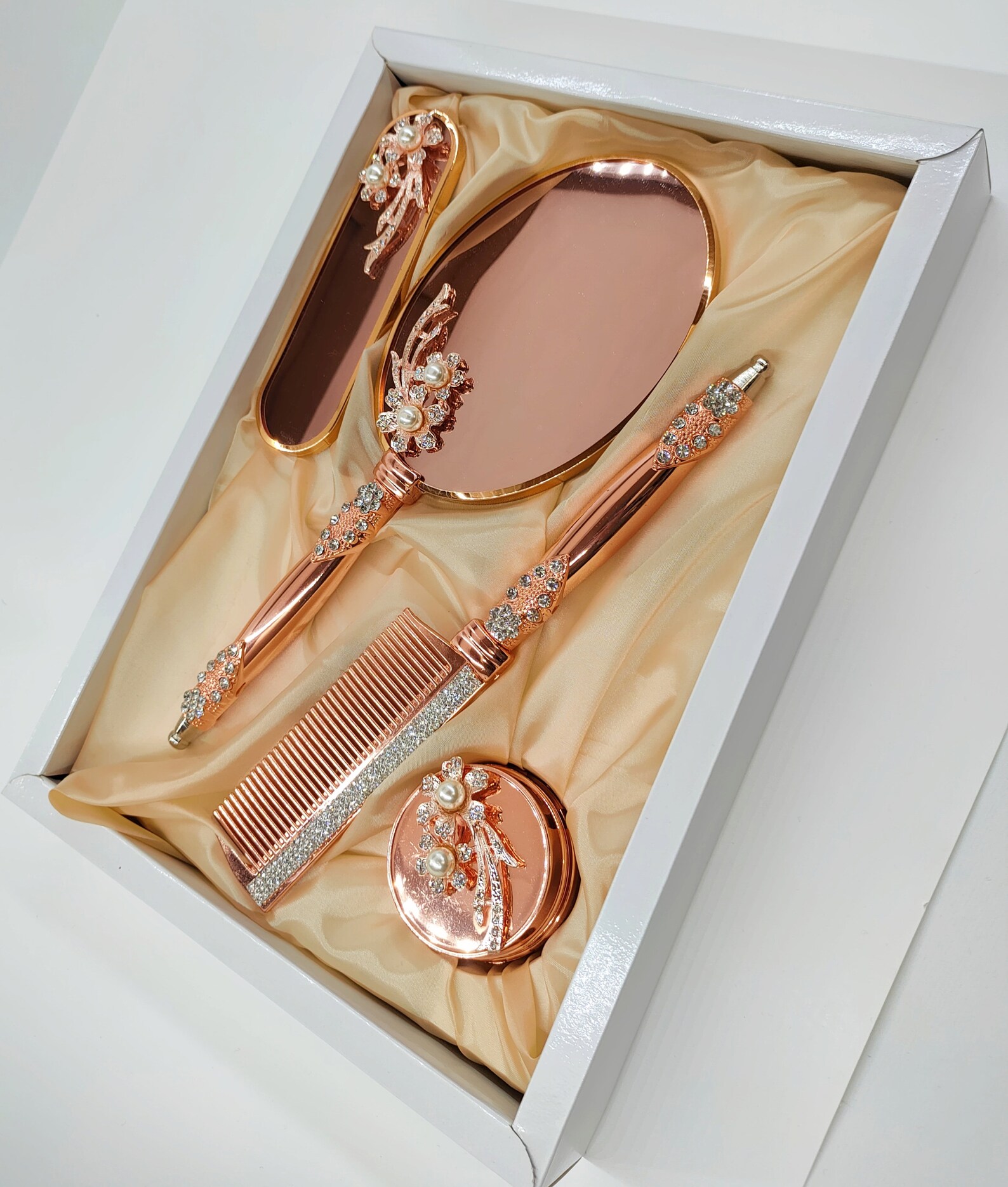 Personalized Brush and Mirror Set Mirror and Comb Set Brush Etsy