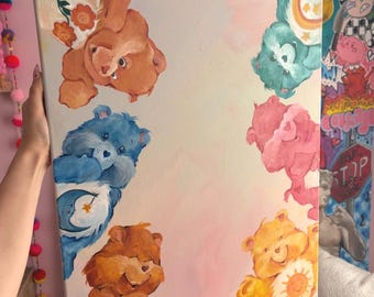 Impresión física de los Ositos Cariñositos 'Beary Big Hug' HECHA A MEDIDA