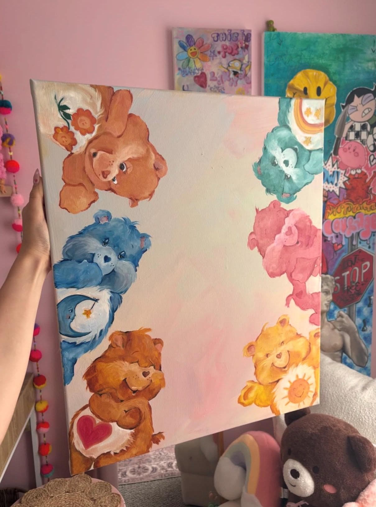 Care bear poster - Etsy 日本