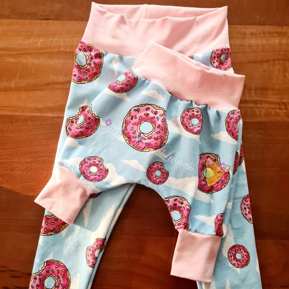 Kids Leggings Donut Leggings Baby 1pc Stretchy Girls' Donut - Main Image