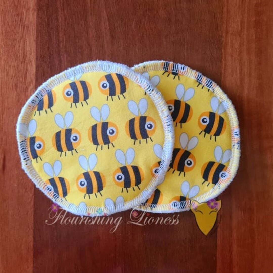 Bee Nursing Pads Etsy