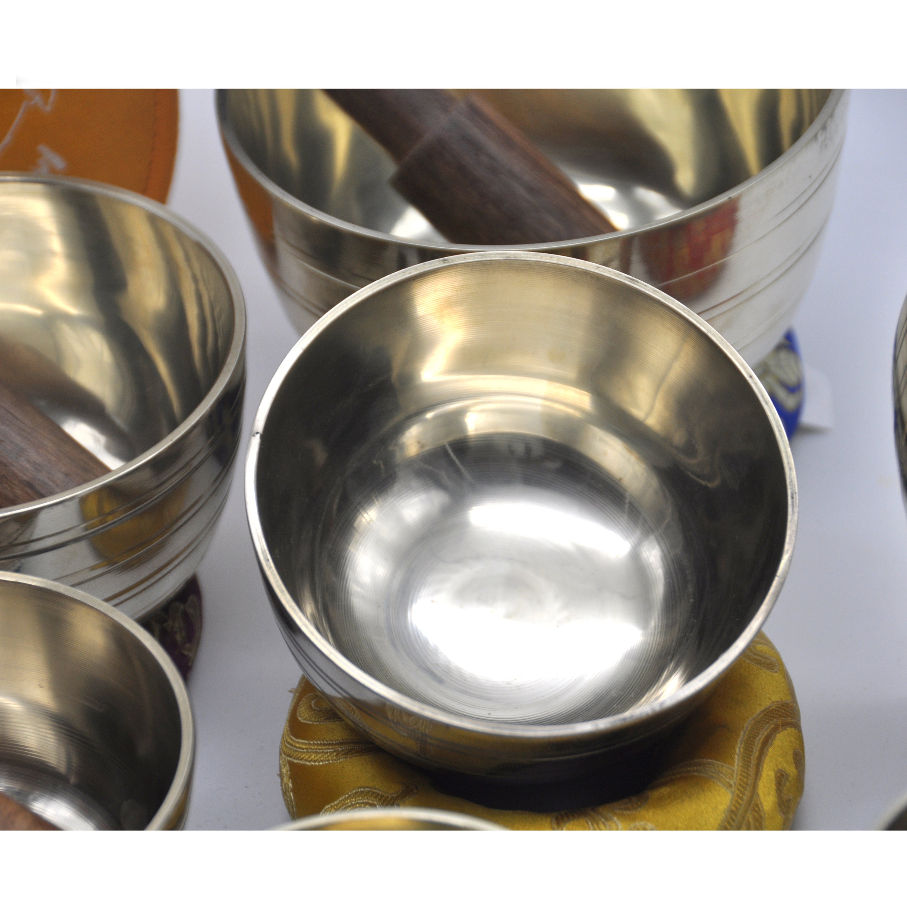 7 Chakra Set Singing Bowlset of 7 Singing Bowl chakra Etsy Canada