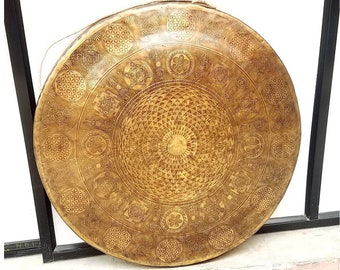 Extra large Handmade Tibetan Gong-100 cm Professional Sound Healing gong-Master Quality Himalayan gong -Best for Balancing chakra ,Clearing