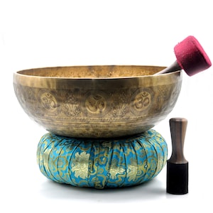 Large singing bowl-20 inches Diameter Extra Large Handmade singing bowl-Chakra healing, sound bath and meditation